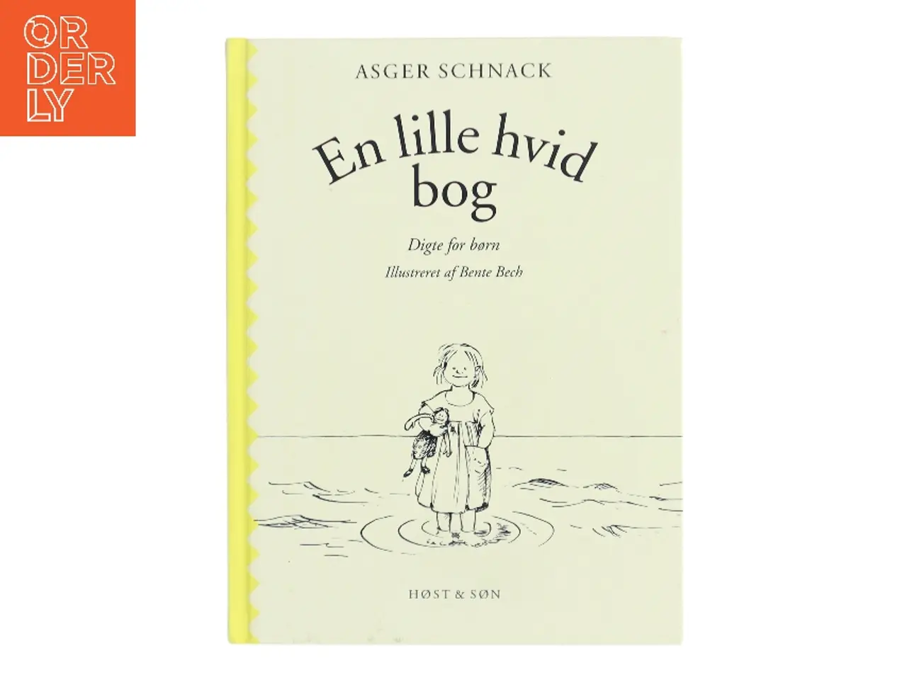 Billede 1 - En lille hvid bog : digte for børn af Asger Schnack (Bog)
