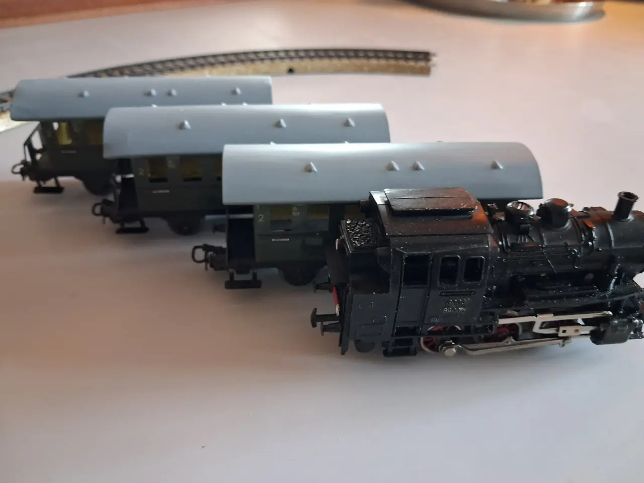 Billede 3 - Märklin Tenderlokomotiv #3000 m vogne H0 AC analog