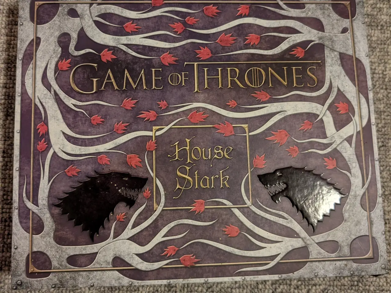 Billede 1 - Game of Thrones House Stark vokssegl-sæt i origina