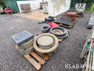 Kloakdæksler og brønde 5 paller