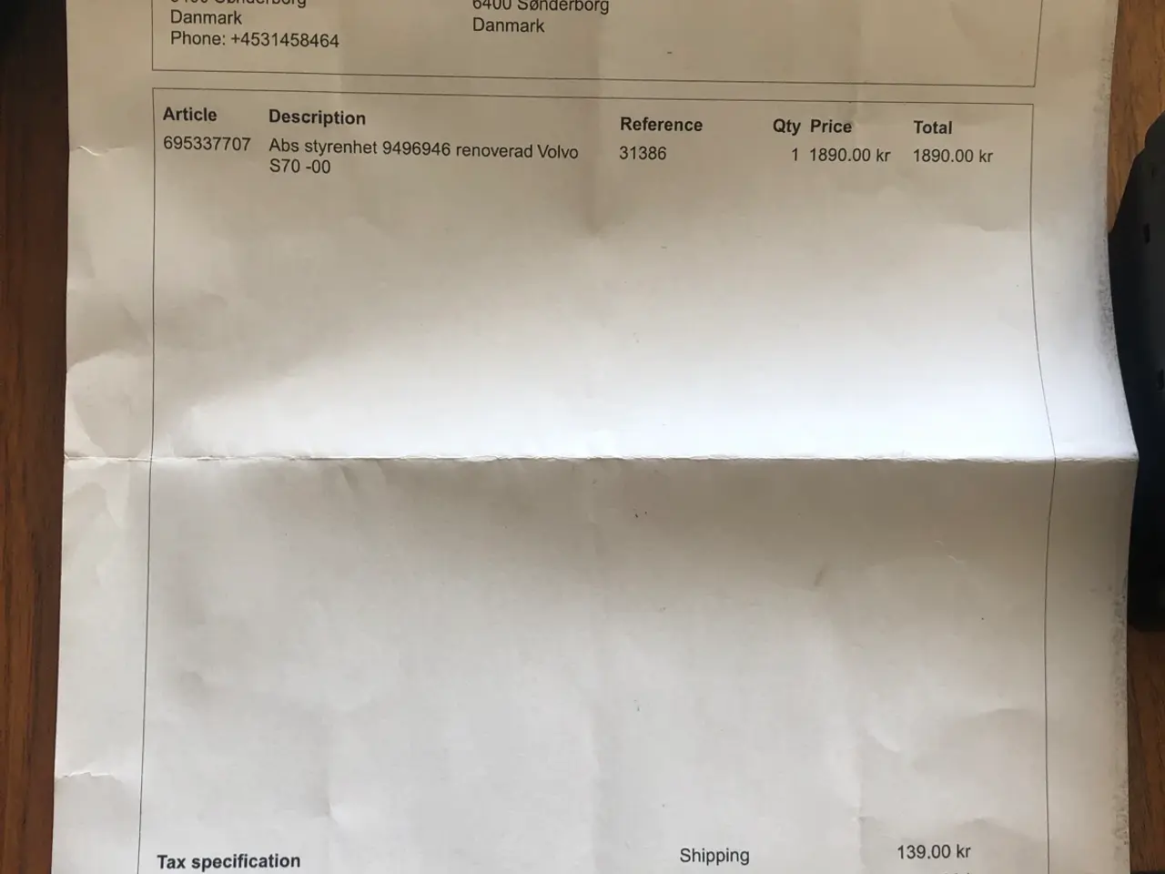 Billede 2 - Volvo abs kontrol modul