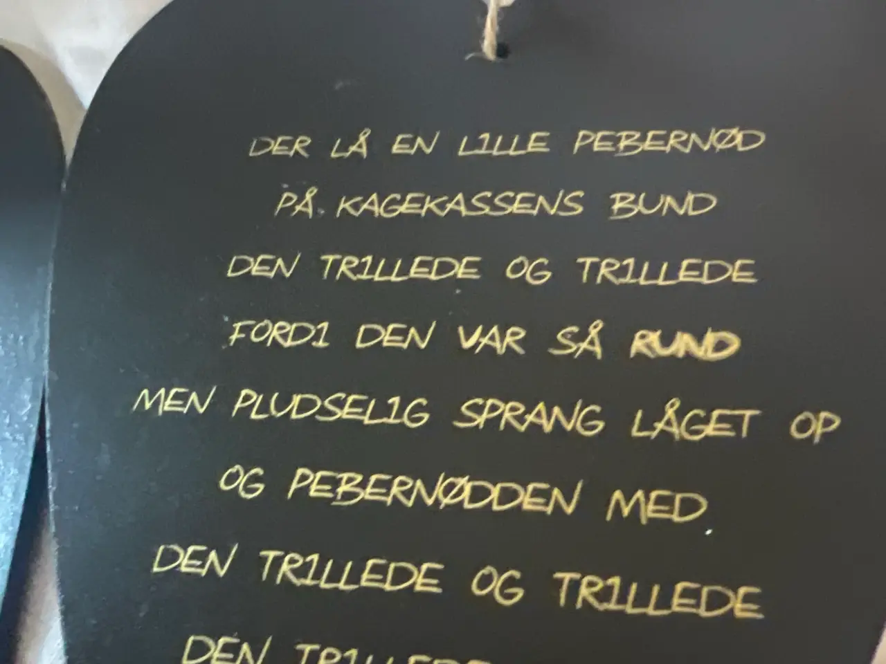 Billede 3 - Julehjerte i træ