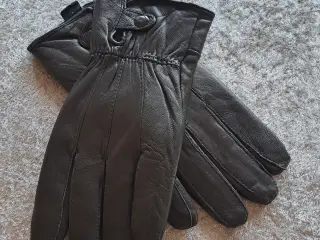 Læder handsker