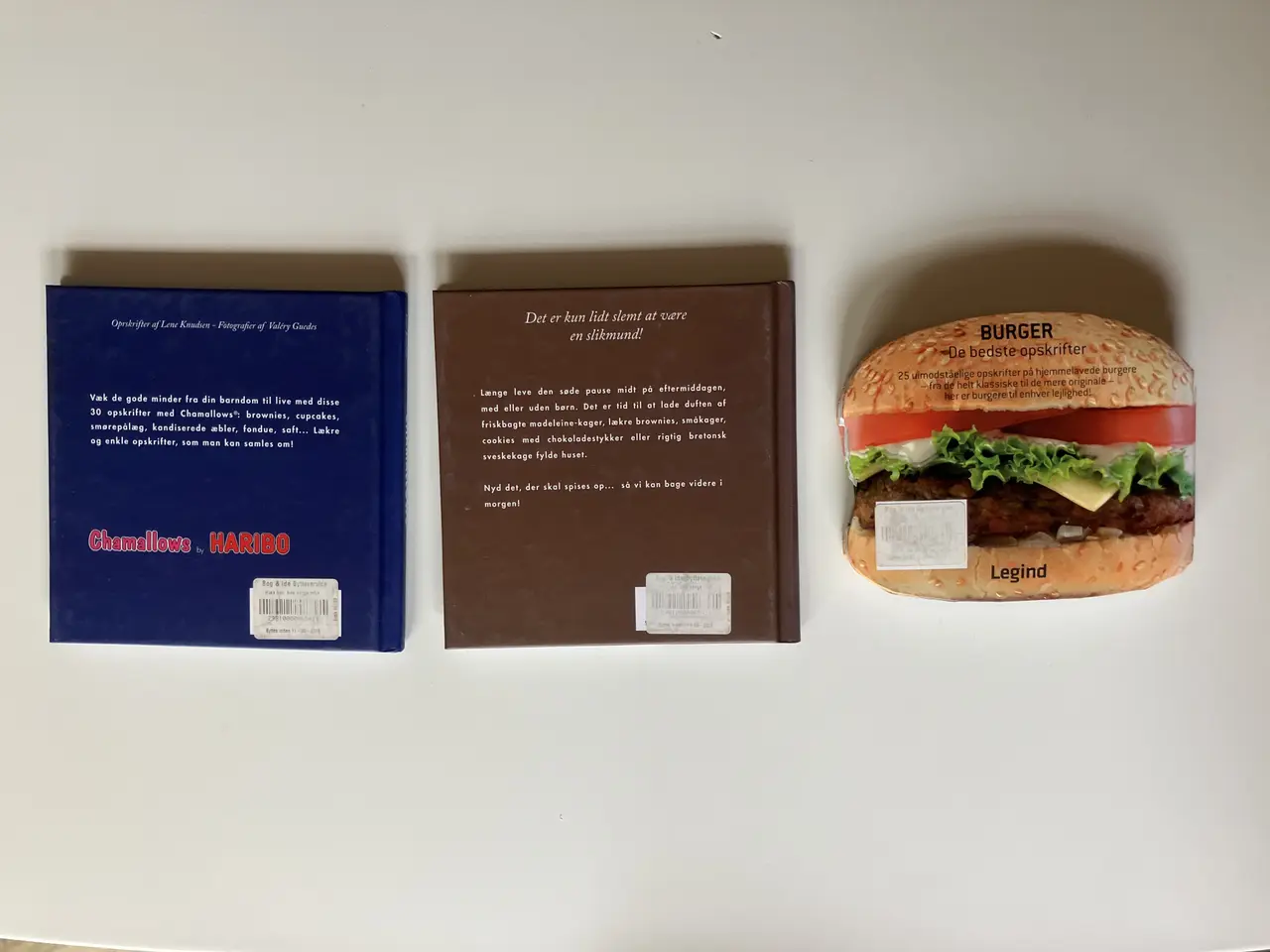 Billede 2 - Chamallows + Eftermiddagslækkerier + Burger (3 bøg