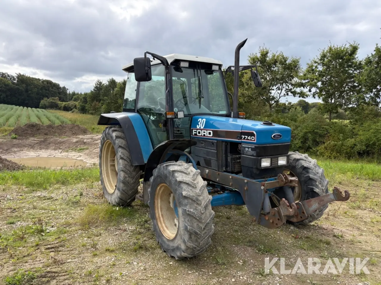 Billede 2 - Traktor Ford 7740 powerstar SLE