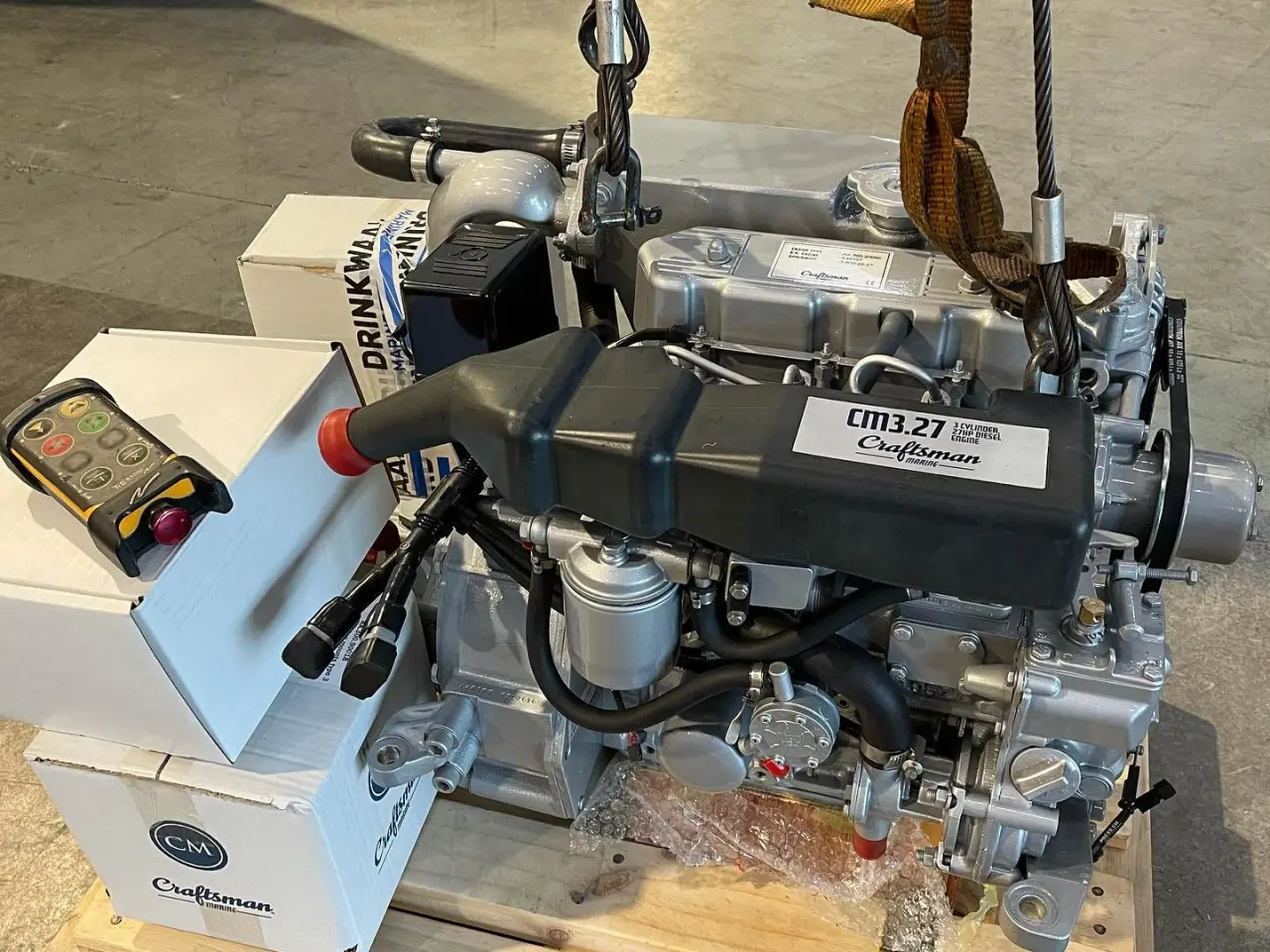 Billede 1 - NY CRAFTSMAN 27HK DIESEL MOTOR