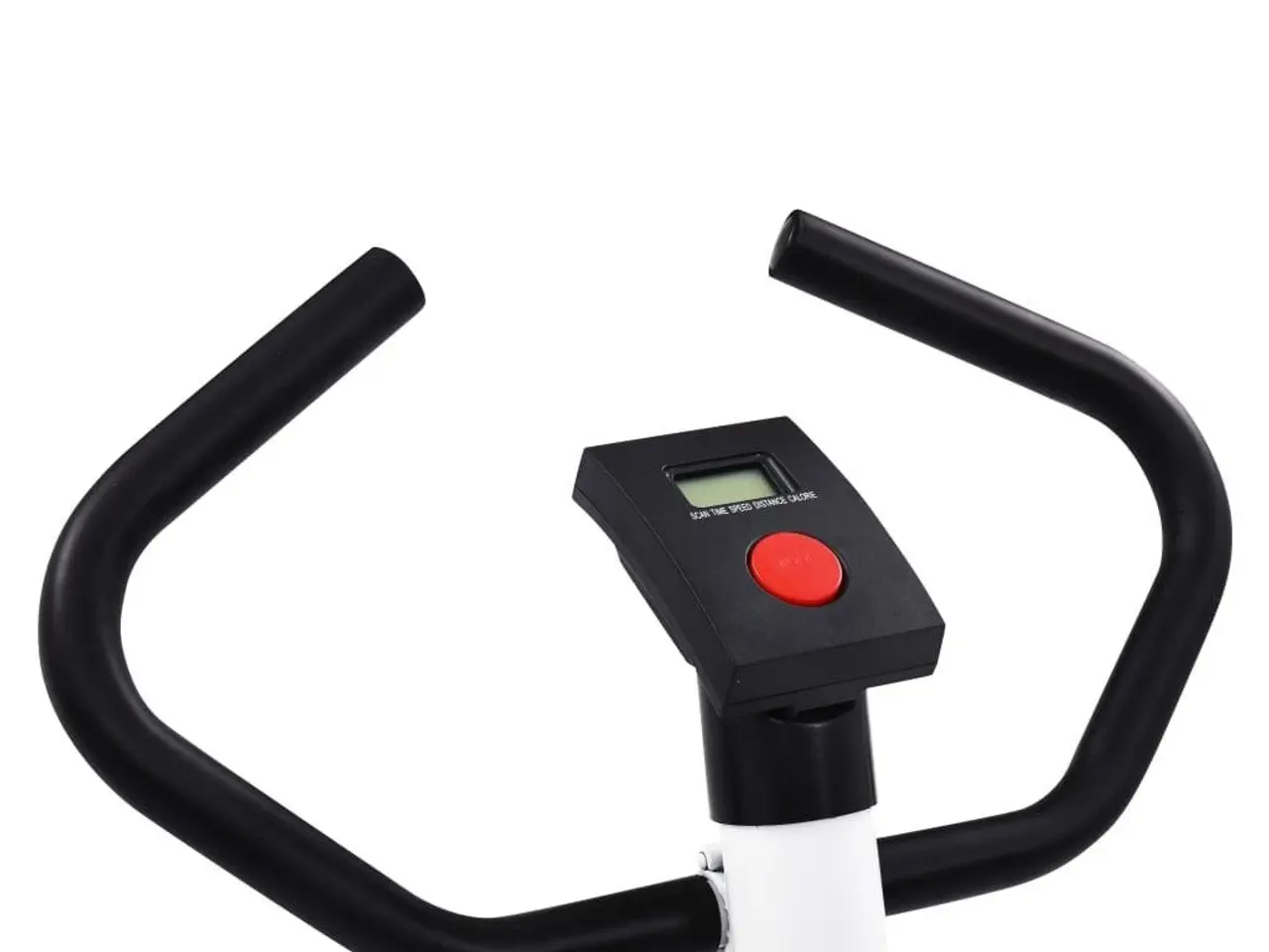 Billede 6 - Motionscykel med båndmodstand - hvid, kompakt hjemmetræning