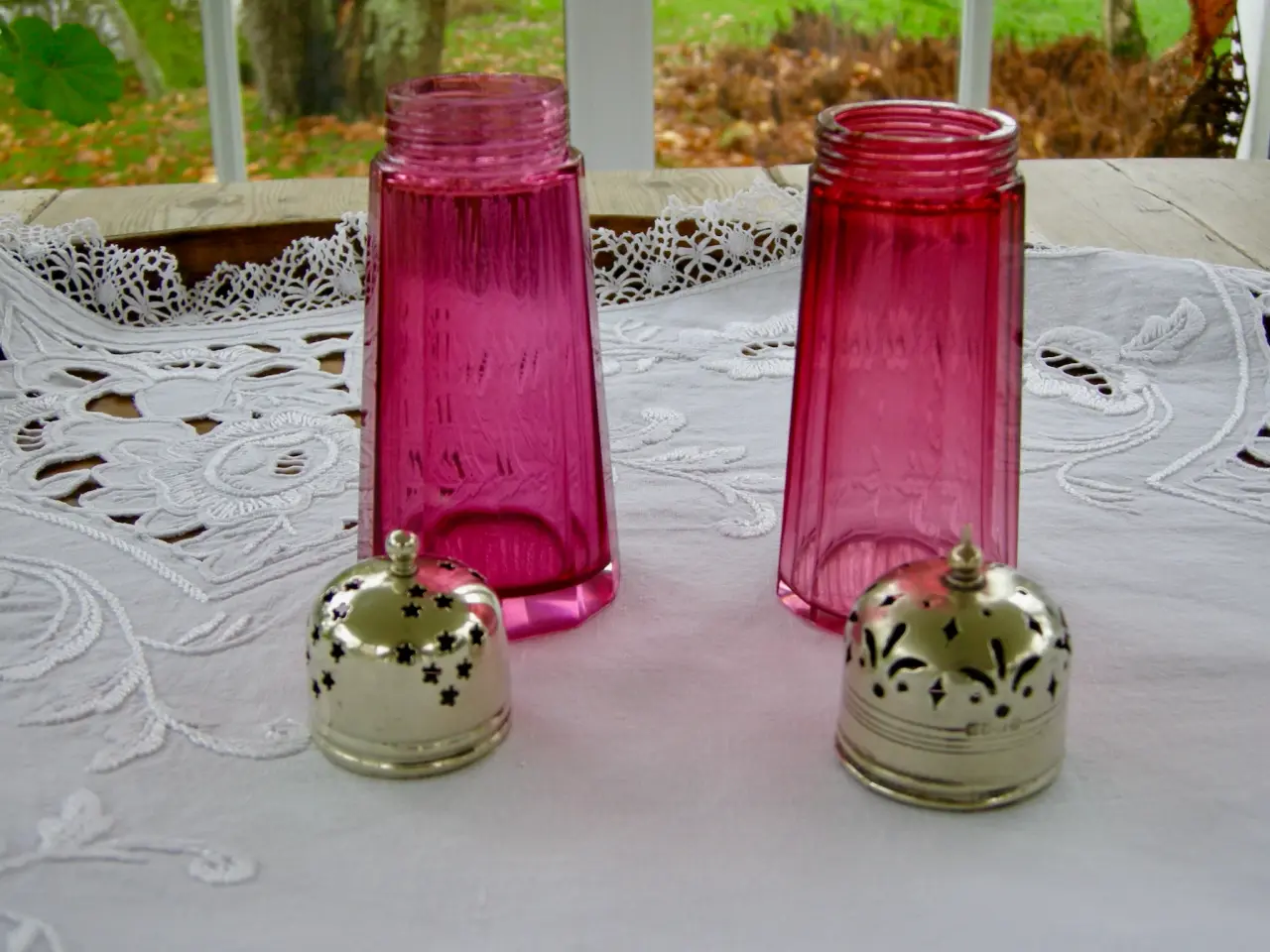Billede 7 - STRØDÅSER - ANTIKKE CRANBERRYGLASS - SØLLÅG