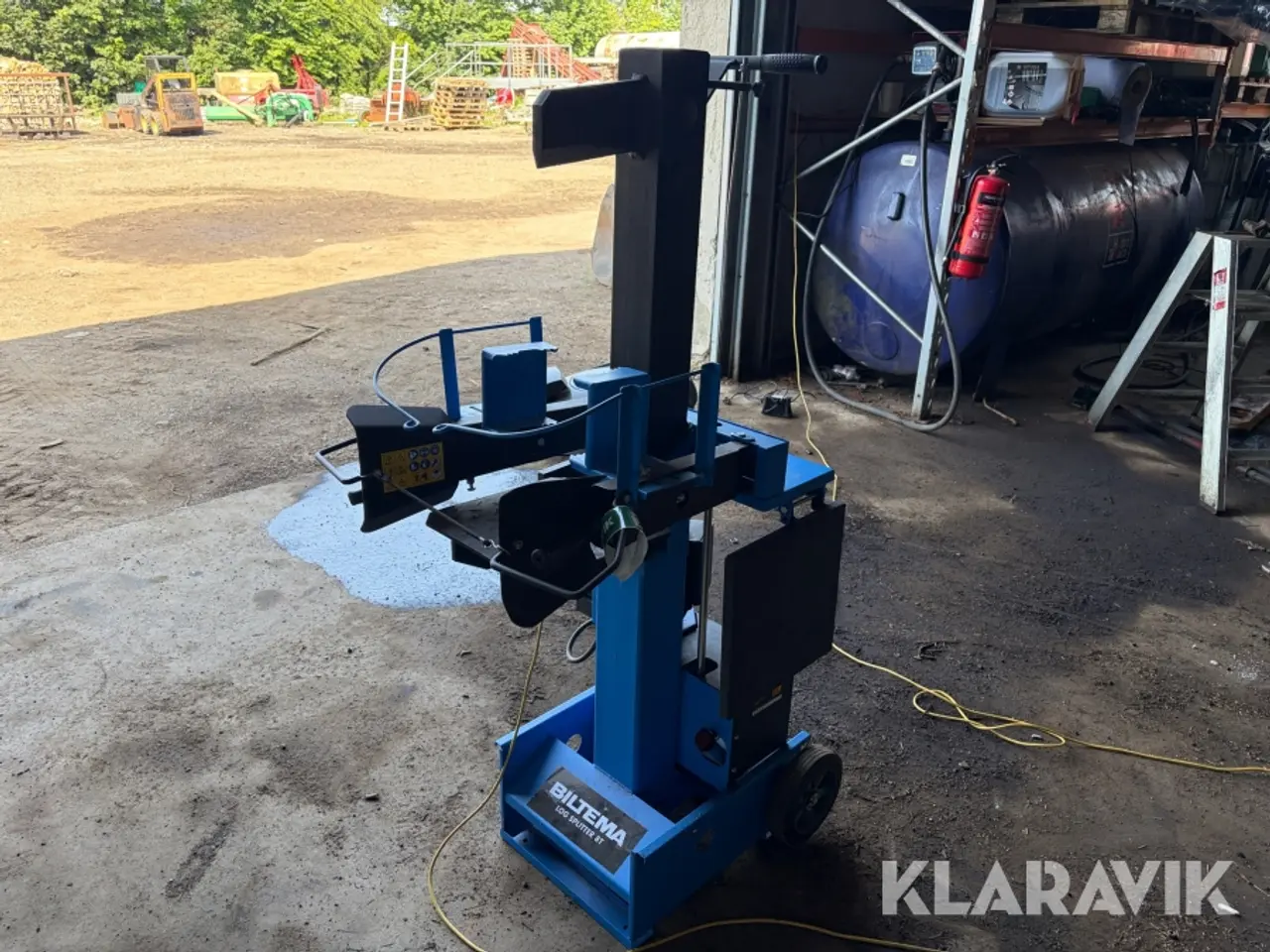 Billede 1 - Brændekløver Biltema Log splitter 8t