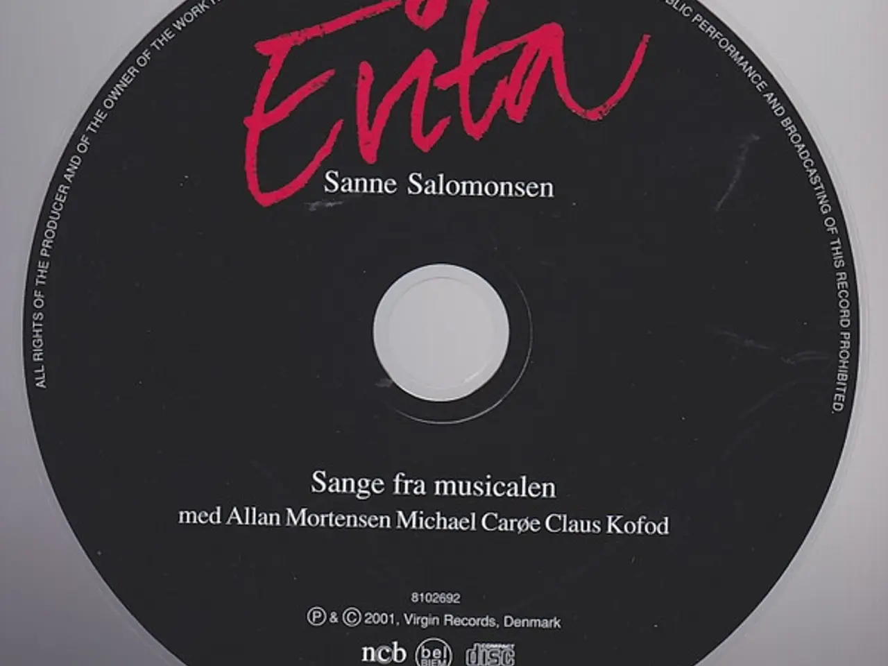 Billede 7 - Sanne Salomonsen – Evita – CD