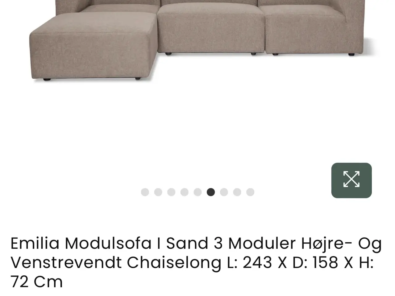 Billede 6 - Nimara modulsofa sand