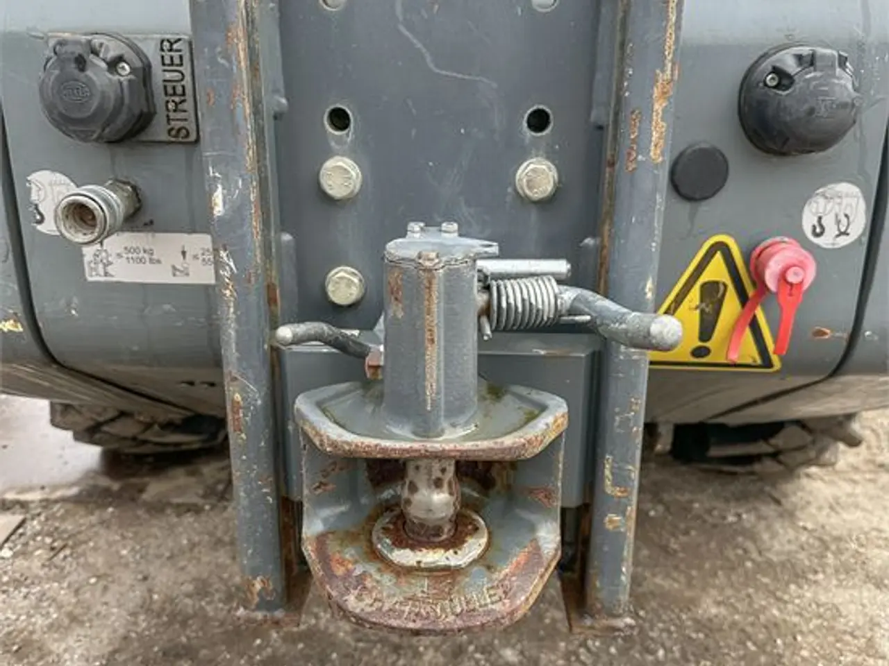 Billede 40 - Kramer 8085 - Vægt / weight 4,8 ton