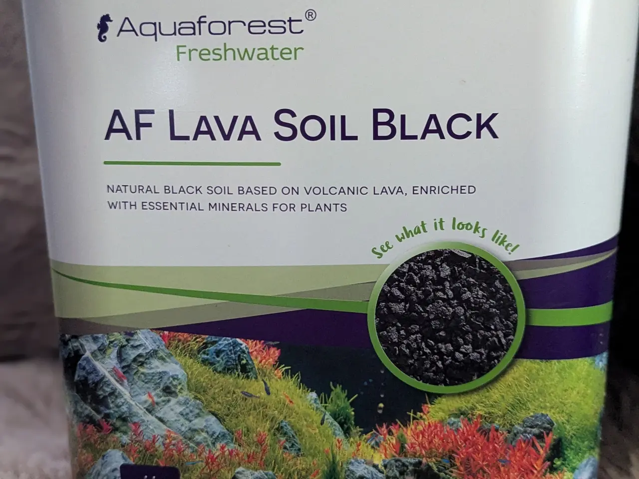 Billede 1 - AF- Lava Soil akvarie bundlag.