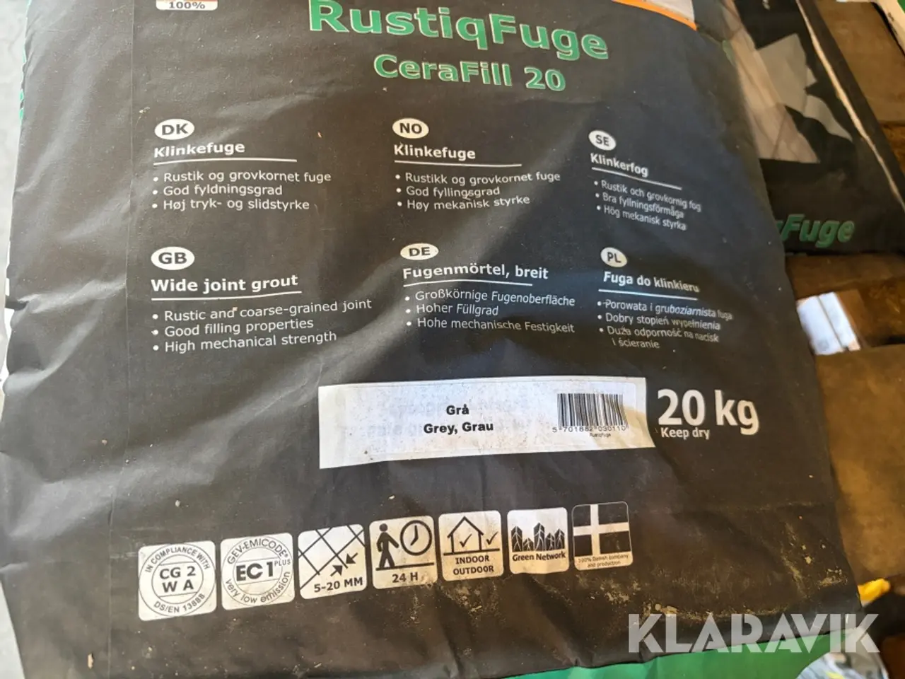 Billede 6 - Rustiqfuge Alfix Cerafill 20 6 Styk