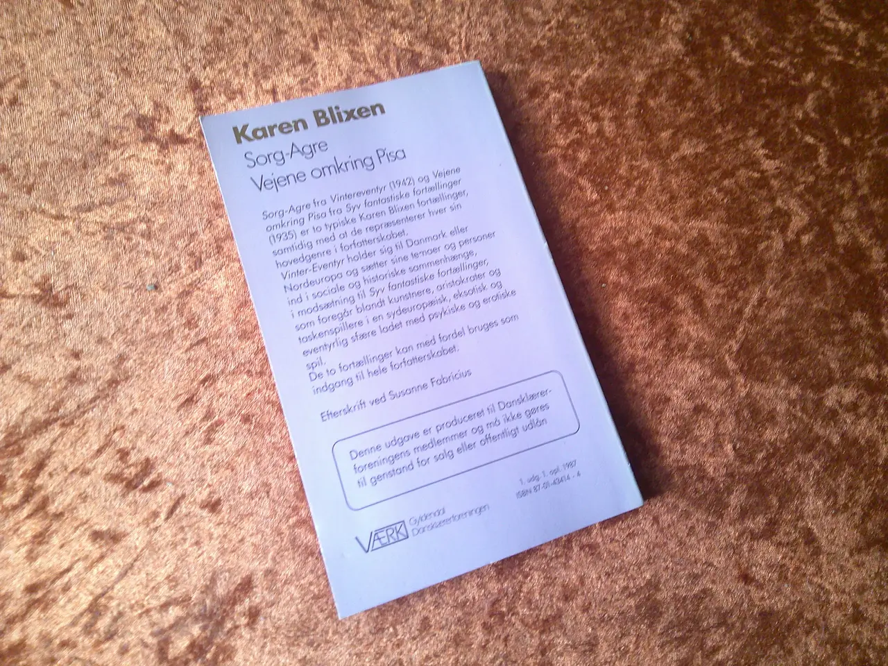 Billede 2 - Sorg-Agre og Vejene omkring Pisa, Karen Blixen