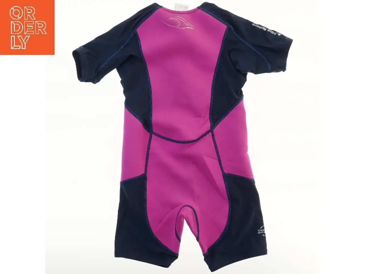 Billede 2 - Aqua Sphere kort våddragt i pink og marineblå (str. 152)