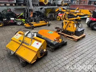 Klippearm McConnel PA35 med slagleklipper og skiveklipper