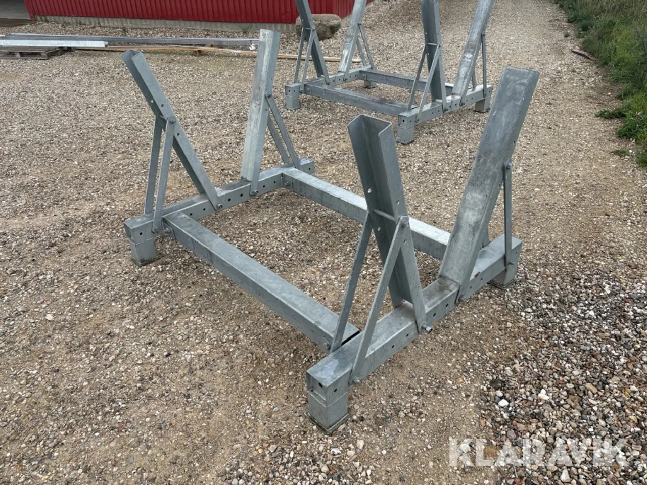 Billede 7 - Opbevaringsstativ Galvaniseret - 1 styk