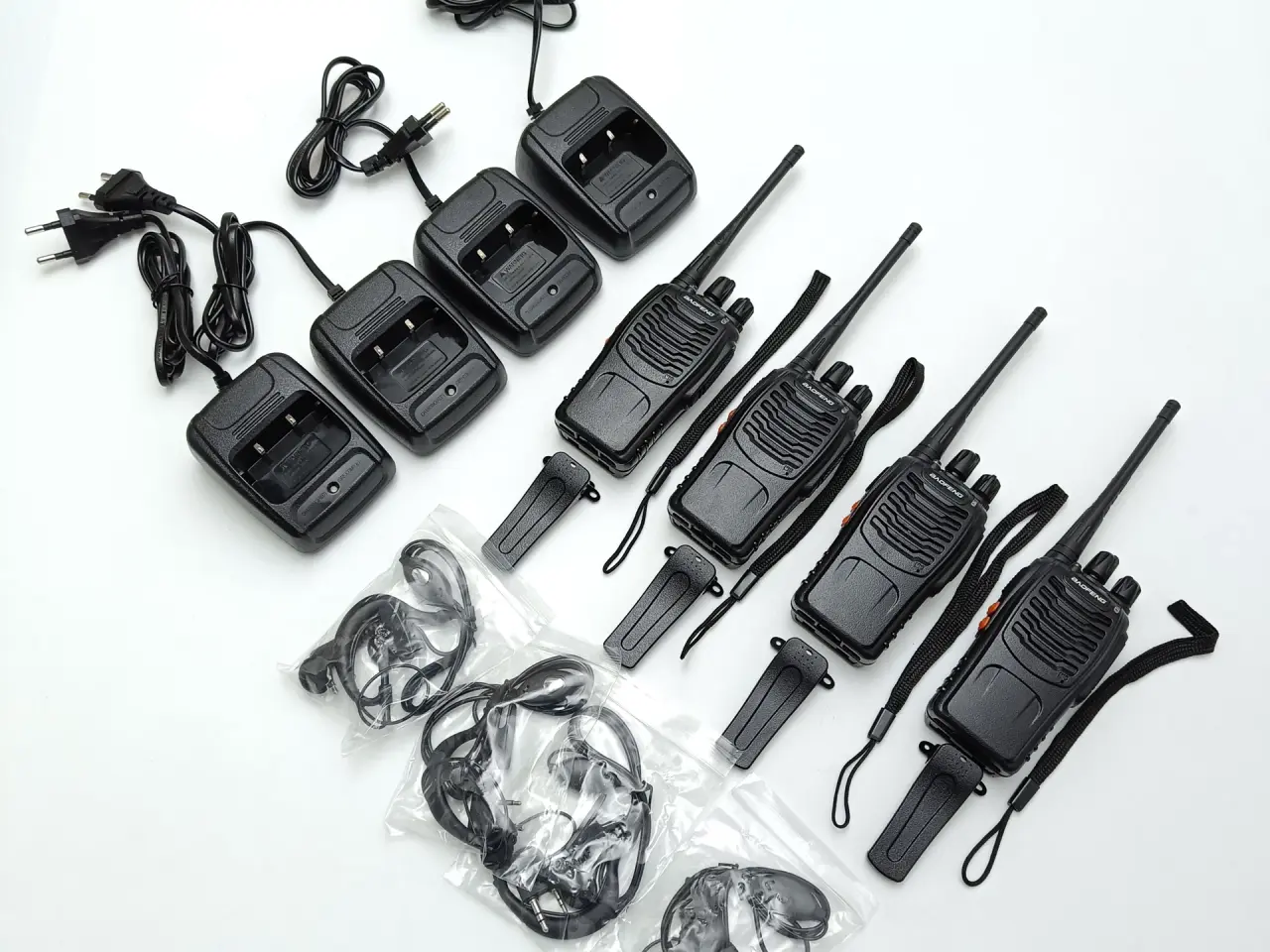 Billede 12 - NY! 4 x Baofeng 888S Radio / Walkie Talkie