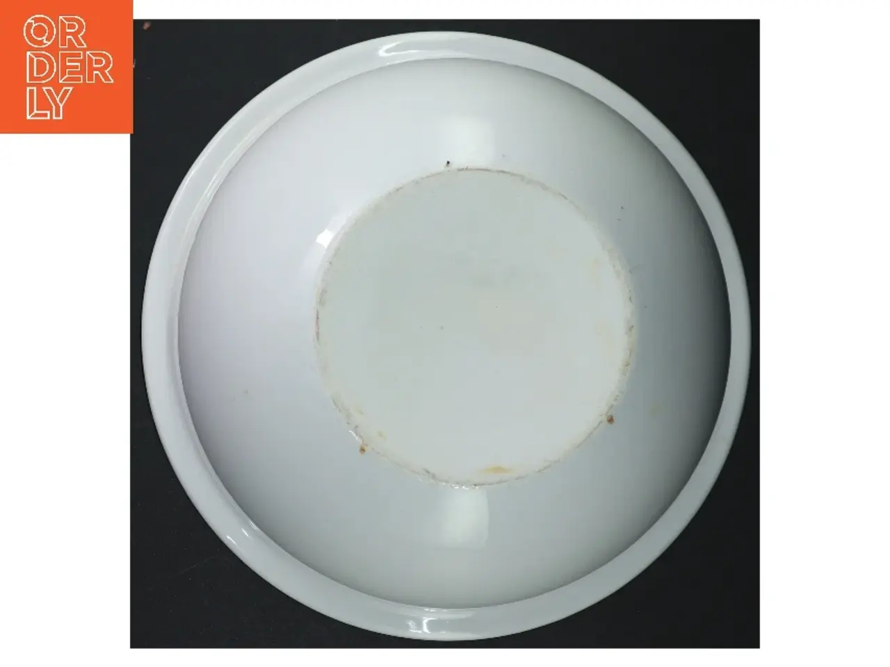 Billede 3 - Hvid porcelæn skål (str. Ø 24 cm)
