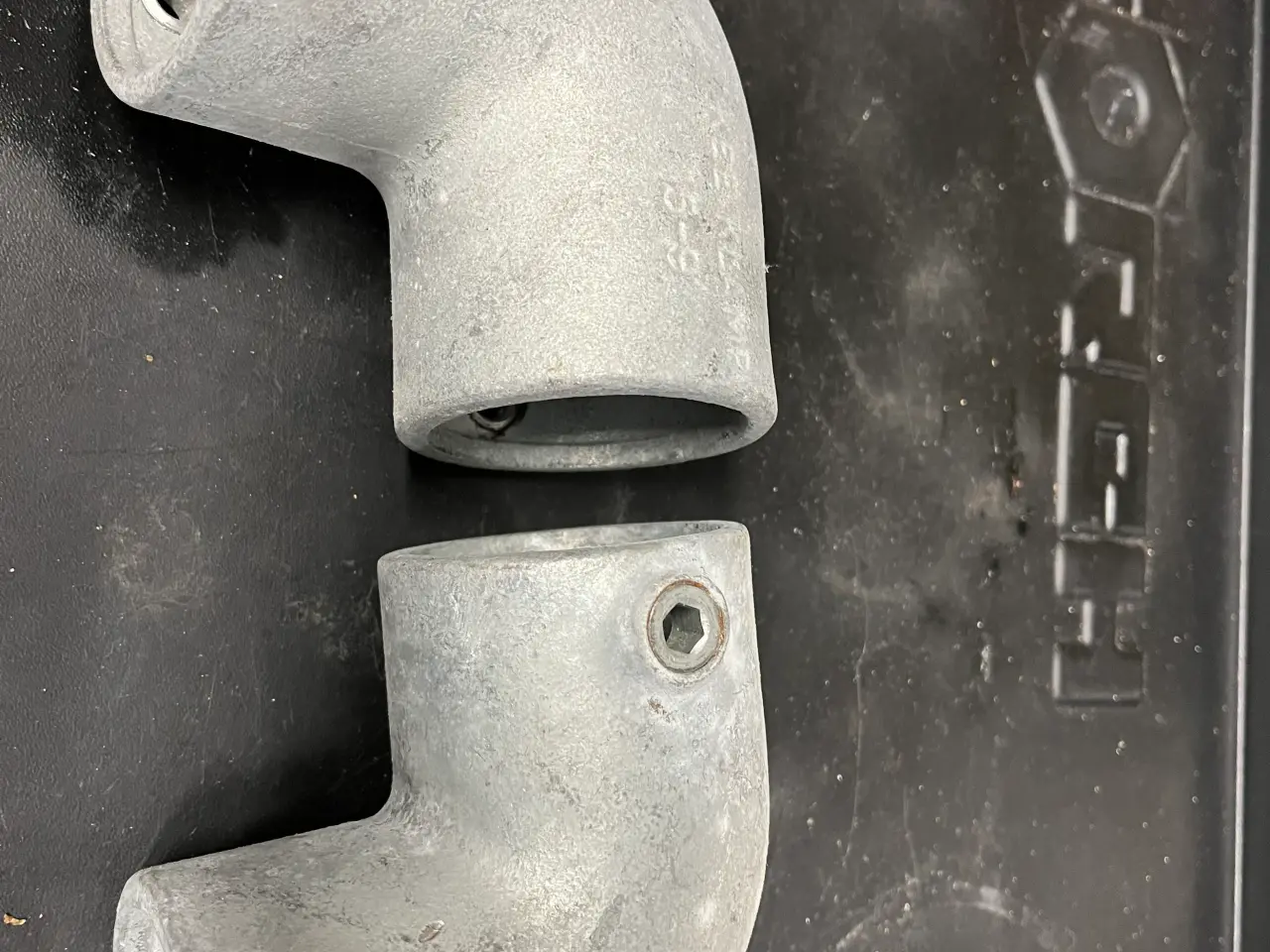 Billede 6 - De originale, varmgalvaniserede rørfittings