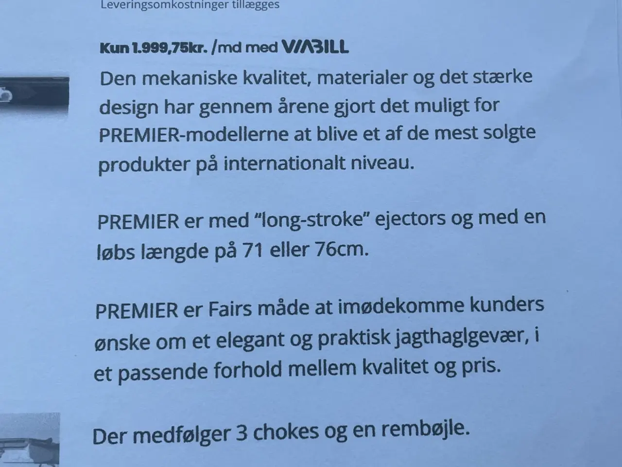 Billede 4 - Fair Premier o/u 12/76 Helt Ny 6995kr