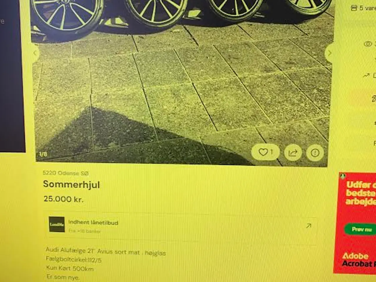 Billede 1 - sommer og vinterhjul