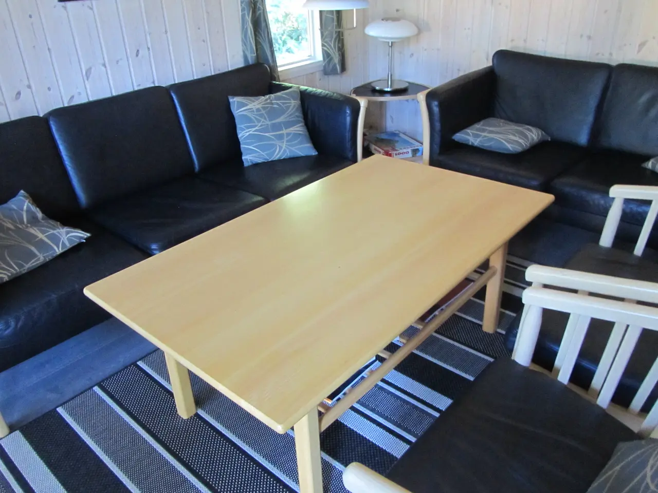 Billede 1 - Sofabord Massiv Bøg/Lak