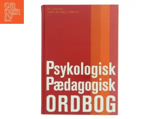 Psykologisk-pædagogisk ordbog (Bog)