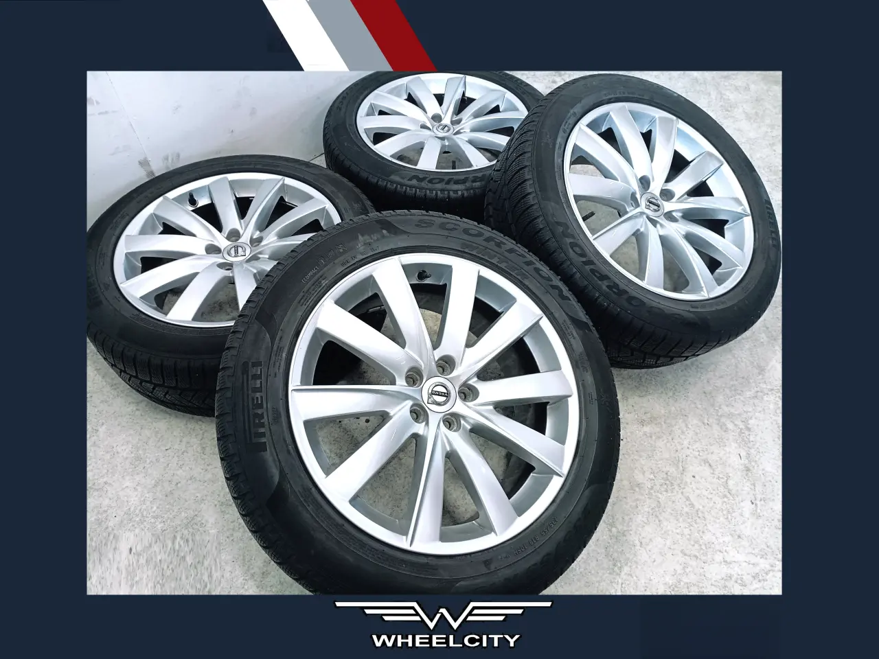 Billede 1 - 5x108 19" ET42,5 nav 63,4ø VOLVO XC vintersæt