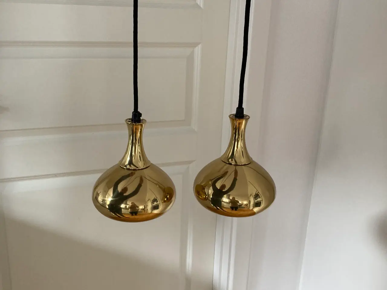Billede 1 - 2 Pendler messing