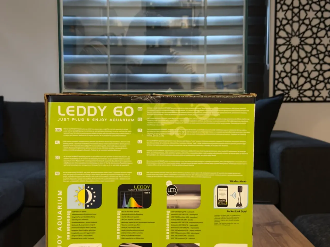 Billede 4 - Akvariesæt Aquael Leddy 60 