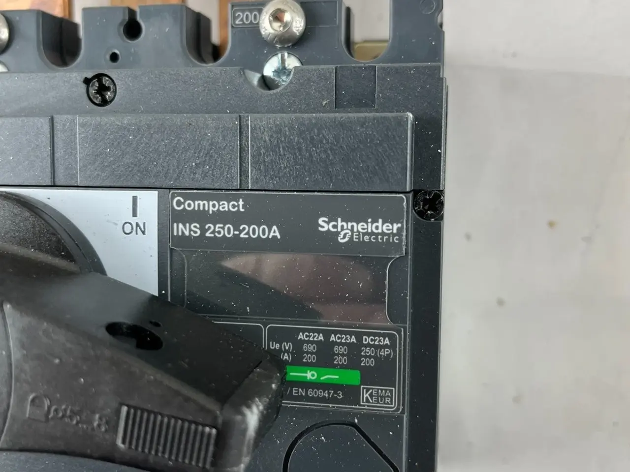 Billede 3 - Schneider Electric Compact INS250-200A 3-Pole