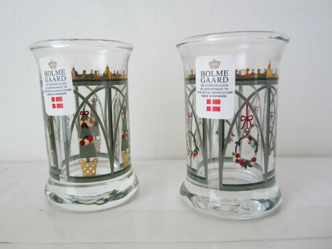 Billede 5 - 1999 Holmegaard jule dramglas.