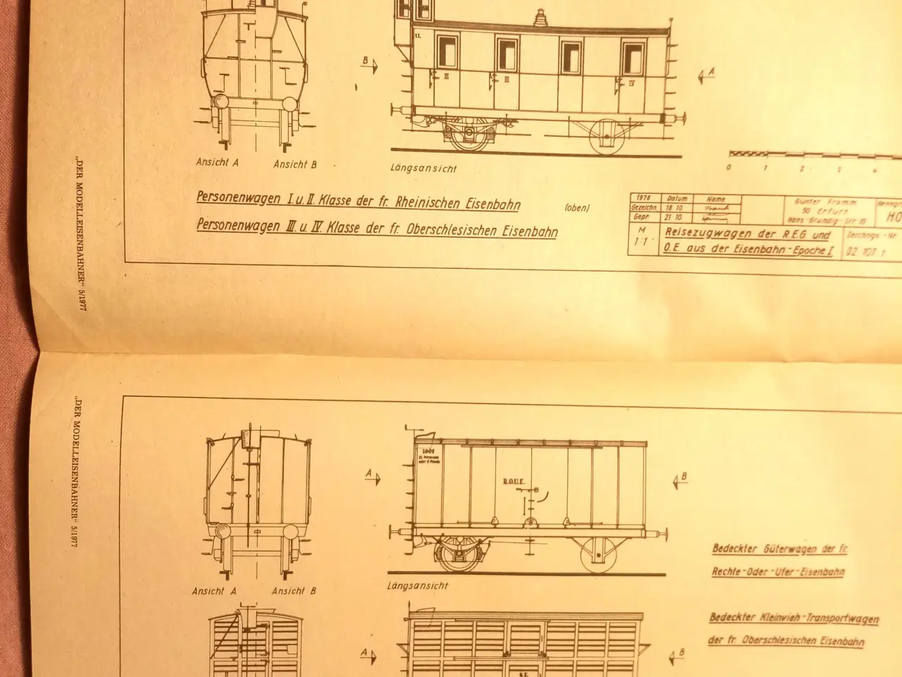 Billede 2 - Modeljernbane blad 18 numre
