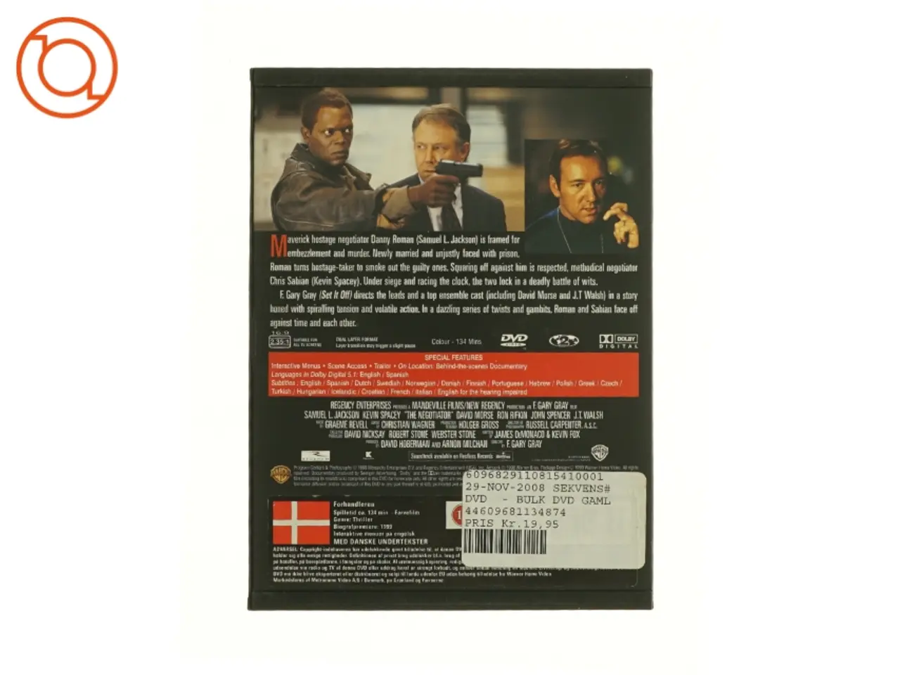 Billede 2 - The negotiator fra dvd