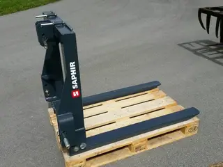 Saphir Pallegafler, 1500 kg.