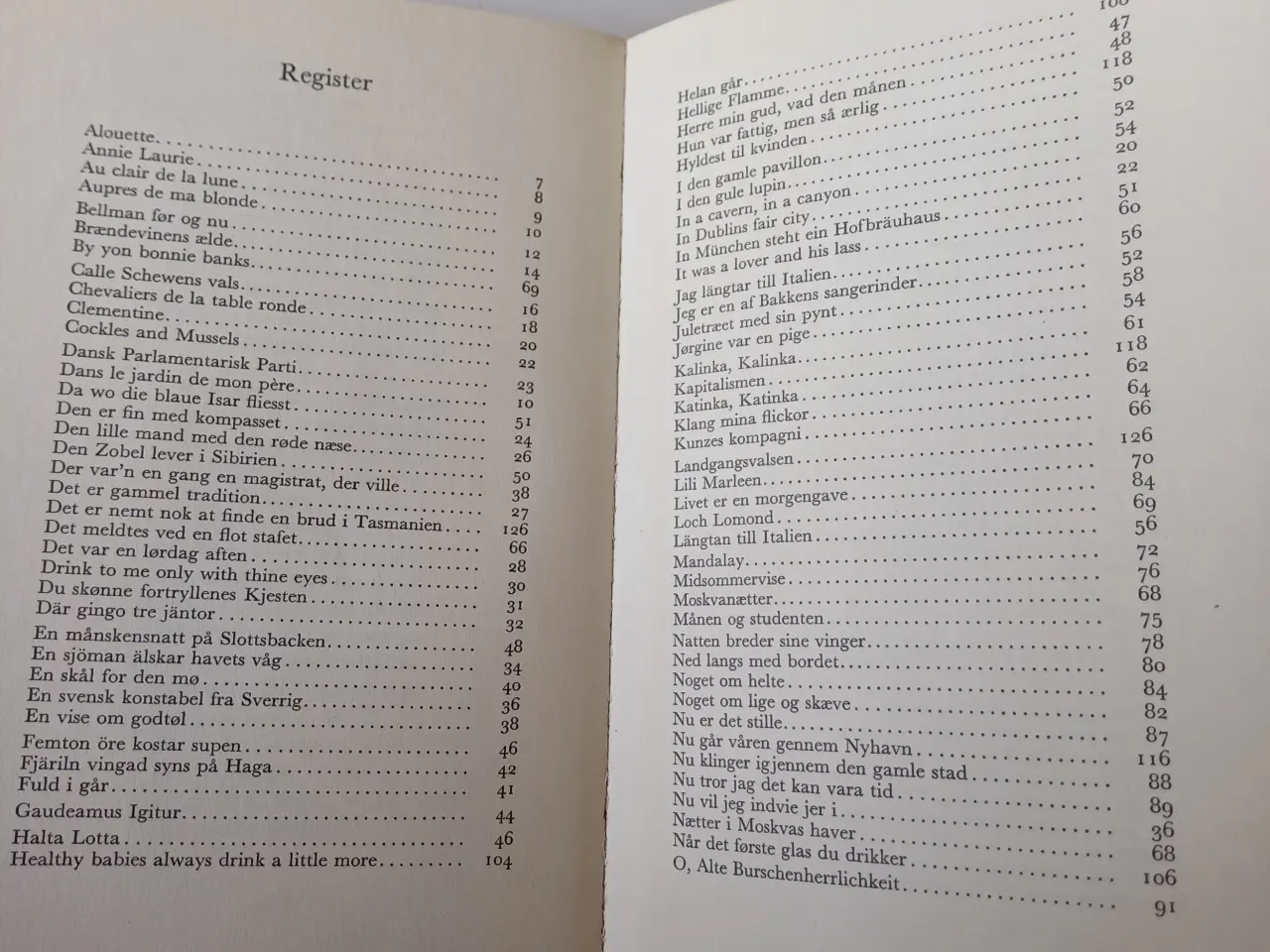 Billede 4 - StudenterForeningens Visebog - maj 1968