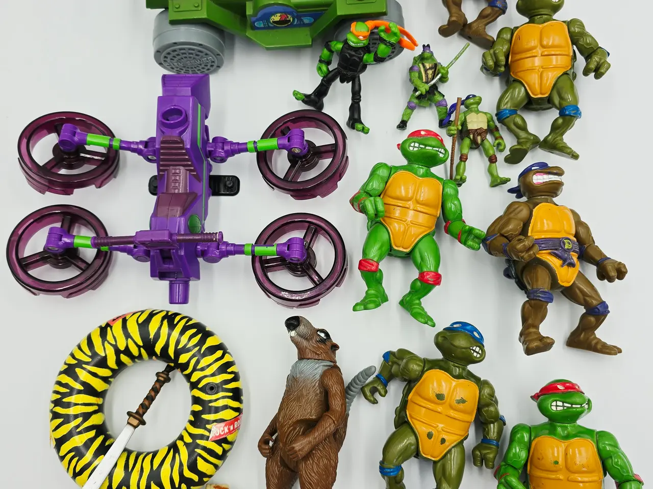 Billede 1 - TMNT Ninja Turtles legetøj