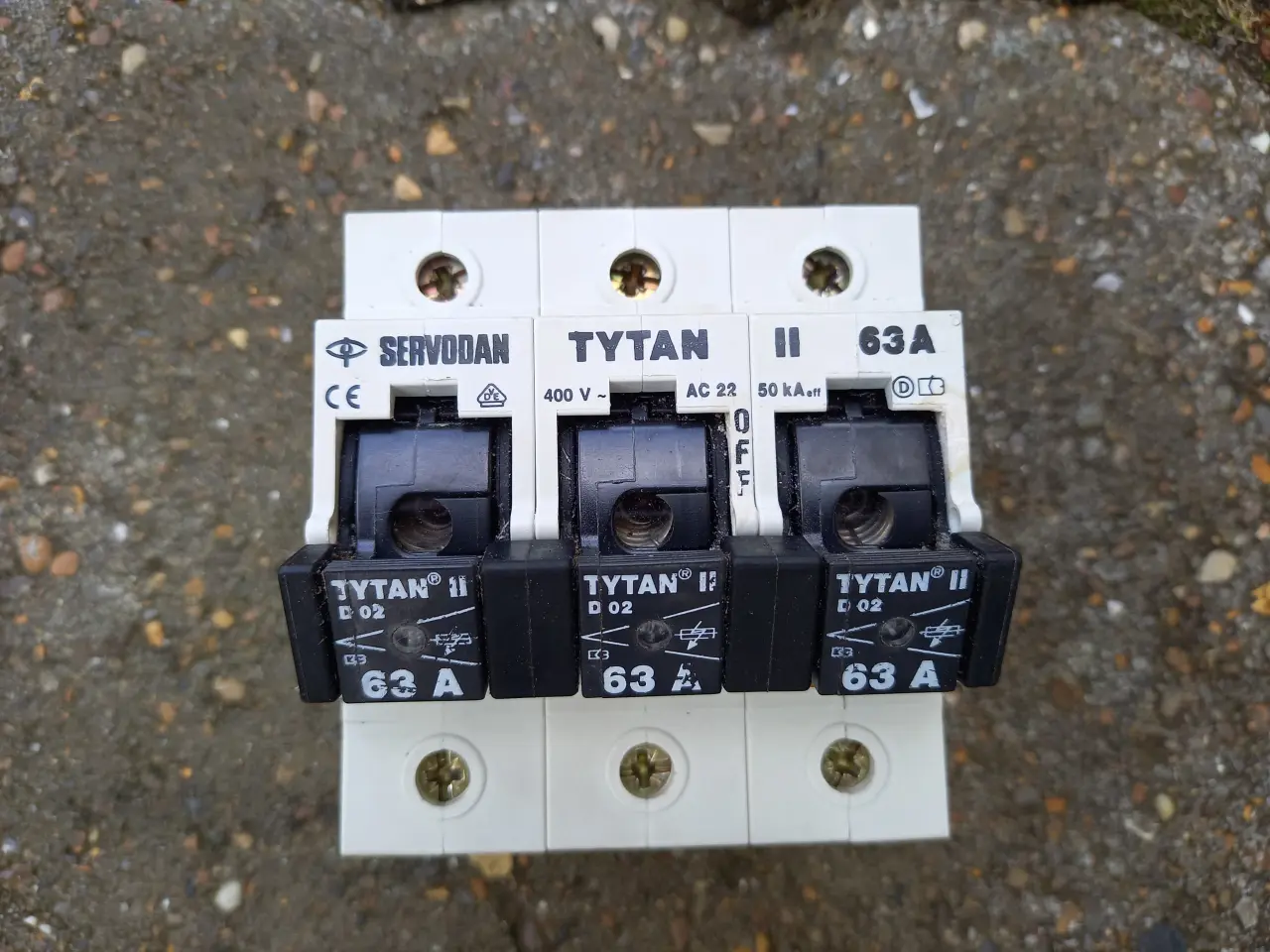 Billede 1 - Servodan TYTAN II 63A sikringsadskiller