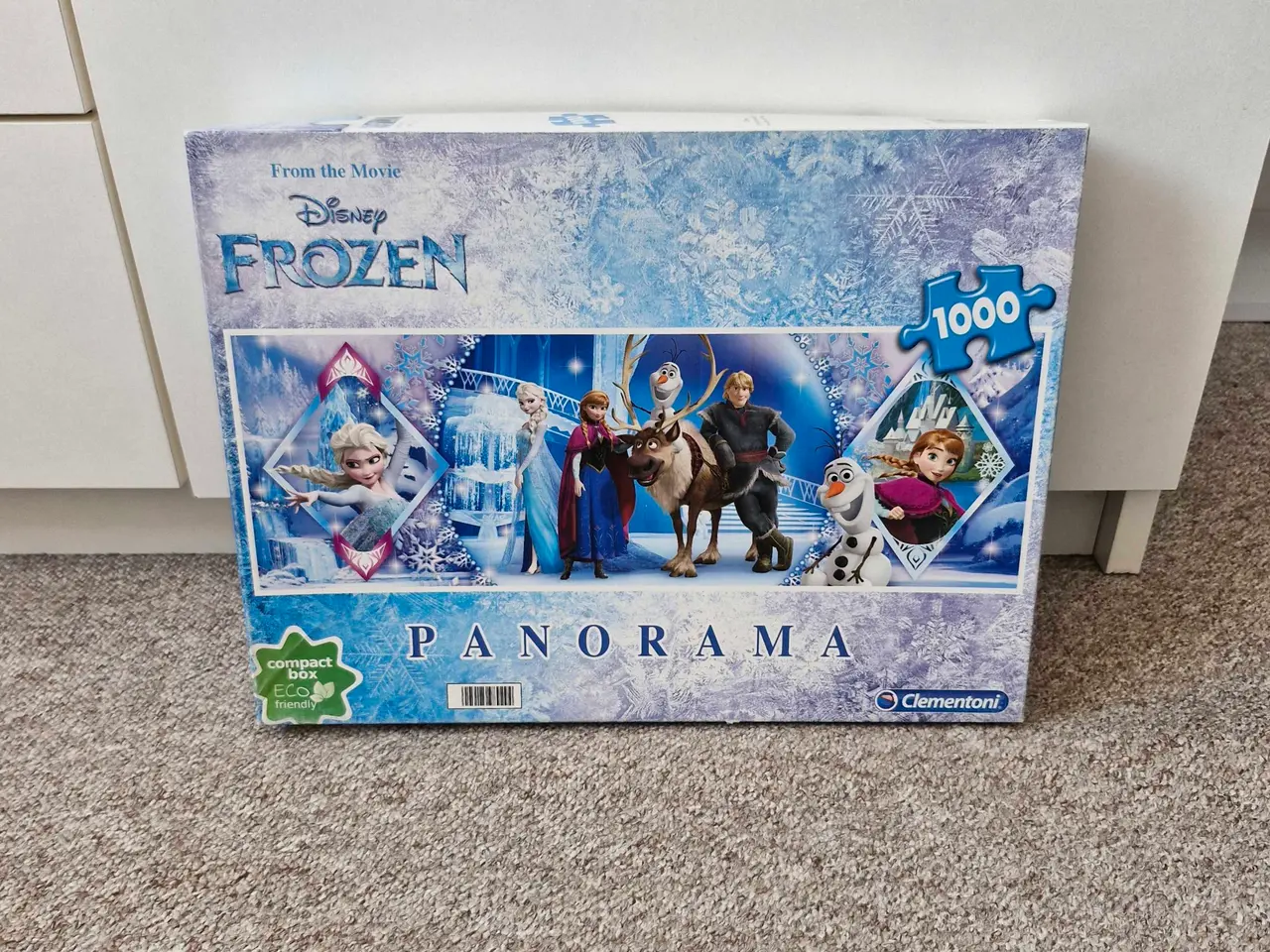 Billede 1 - Clementoni, Frozen, Disney, 1000 stk