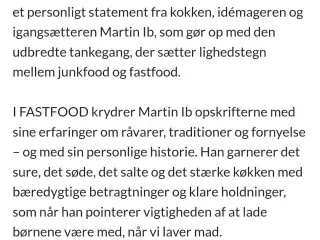 Helt ny Martin Ib kogebog