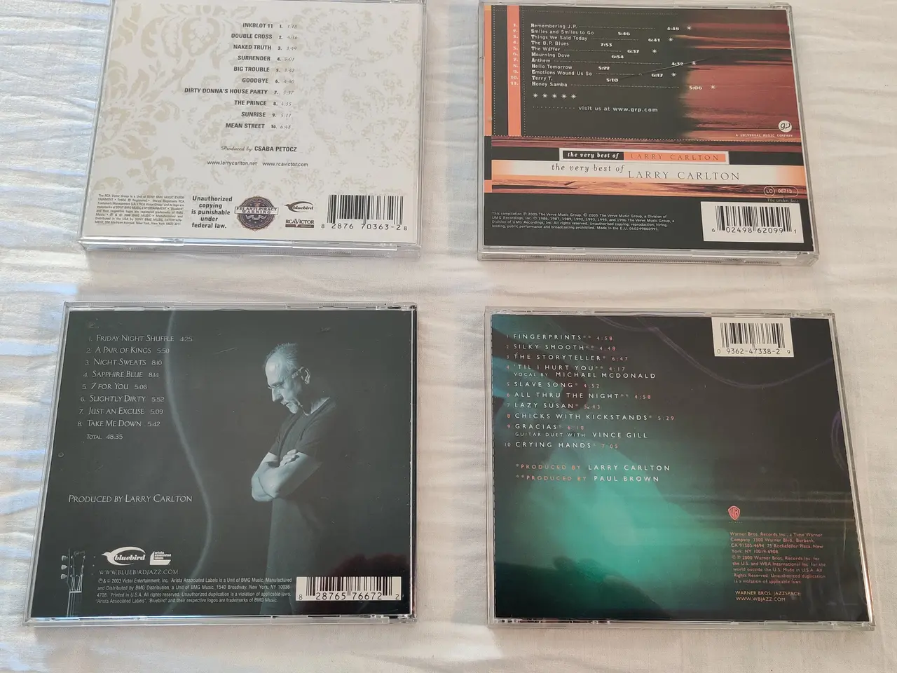 Billede 2 - Larry Carlton – 4 stilrene CD-album fra 2000erne