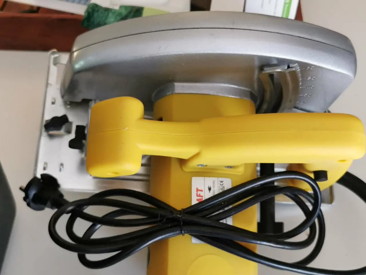 Billede 3 - Rundsav Toolcraft 1400 watt,,Ny