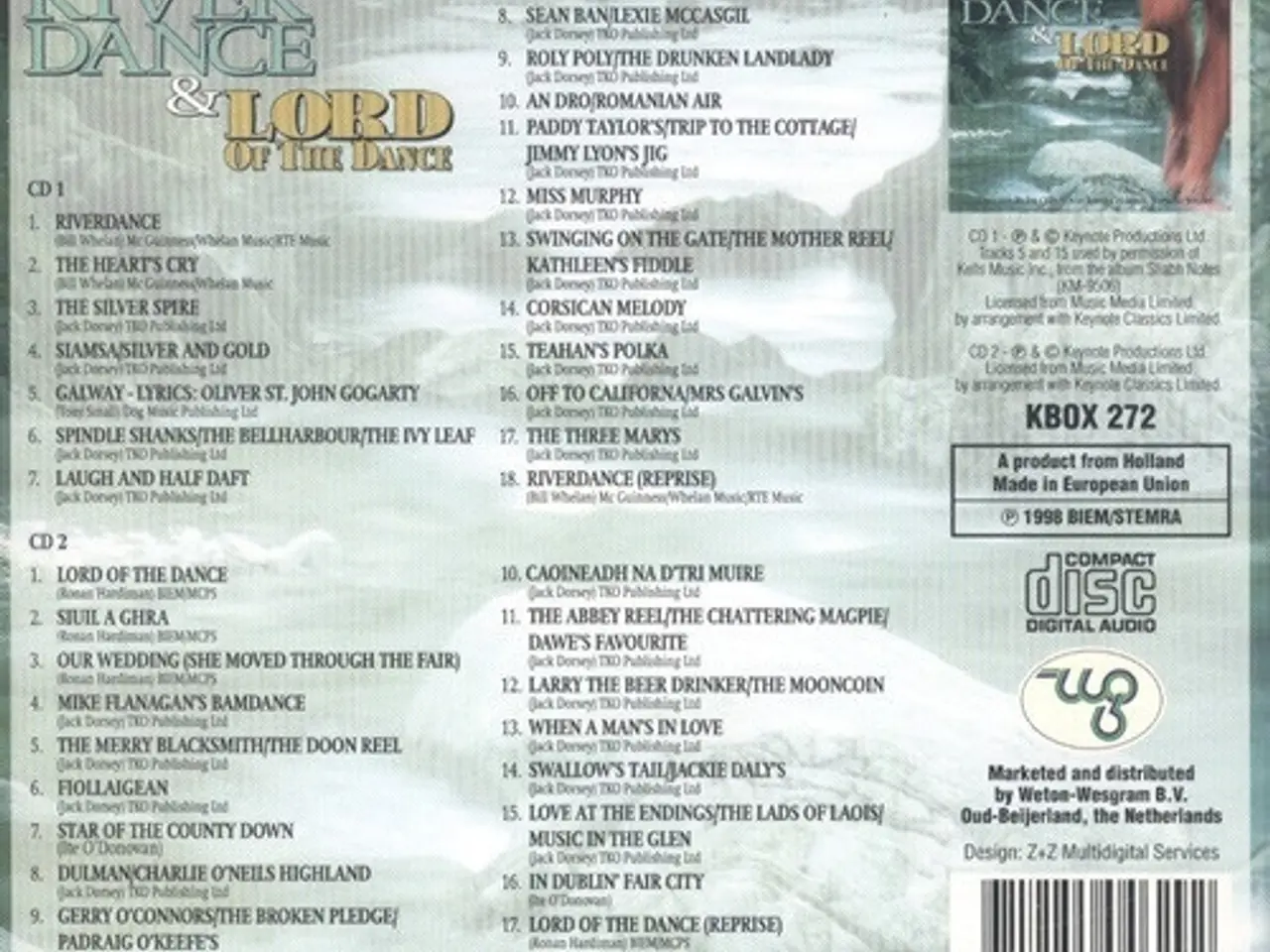 Billede 2 - Diverse kunstnere – Riverdance & Lord Of… – 2CD