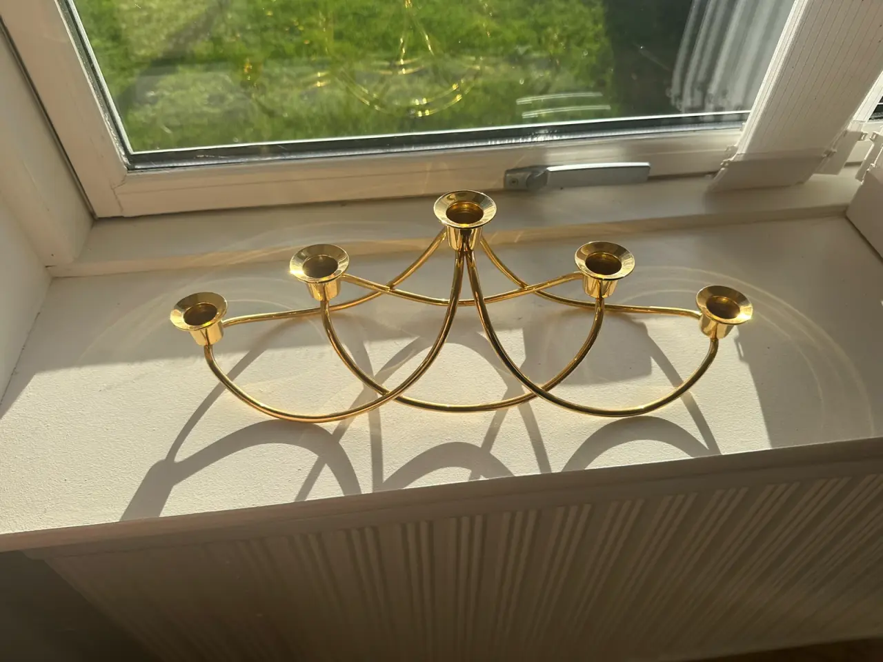 Billede 1 - Harmony Lysestage, Guld Georg Jensen