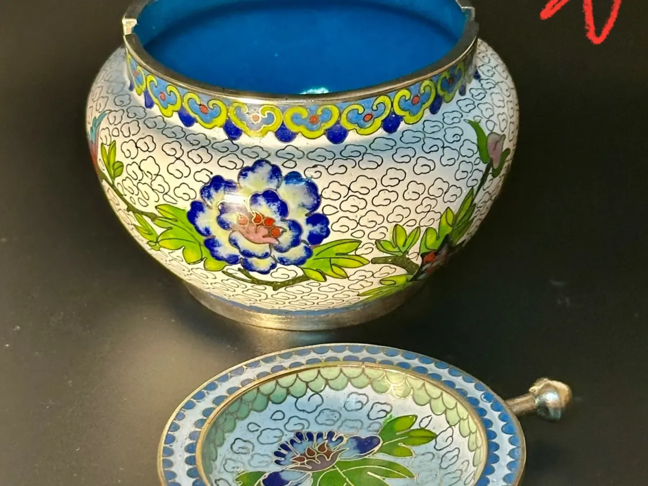 Billede 5 - Vintage CLOISONNE genstande sælges. Læs beskrivels