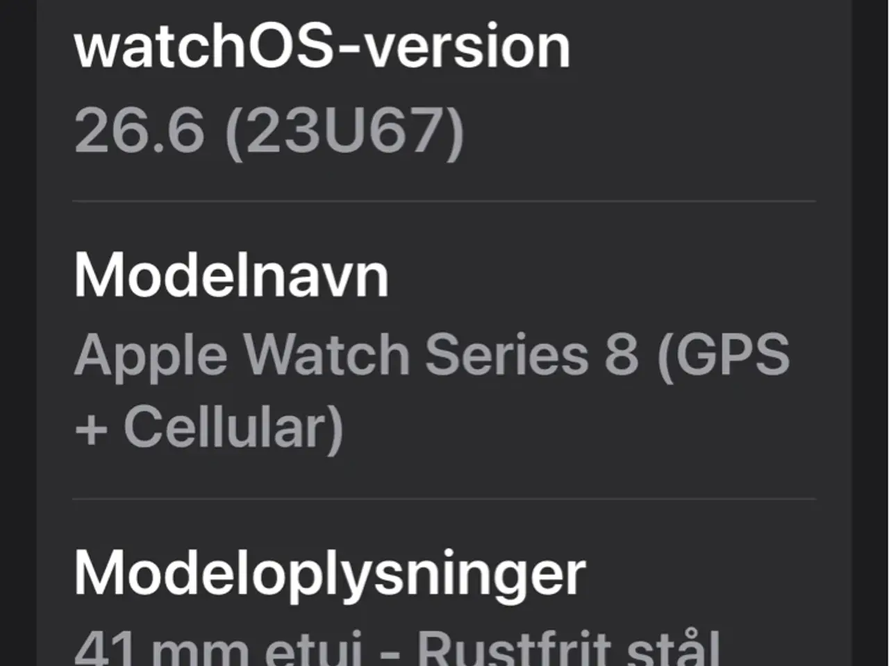 Billede 6 - Apple Watch series 8, 41 mm, rustfrit stål (guld)