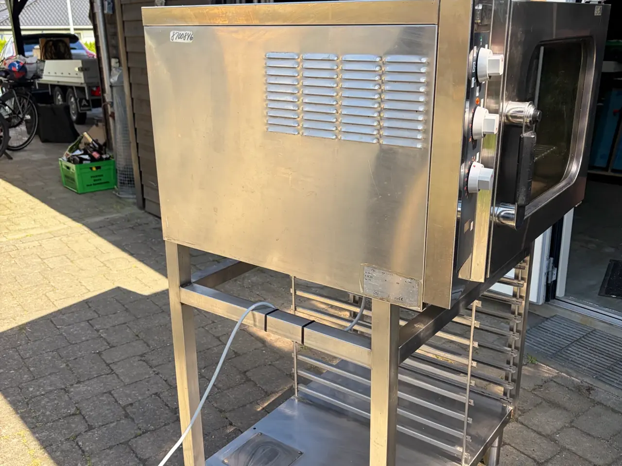 Billede 5 - Zanussi industriovn inkl. rustfrit understel 