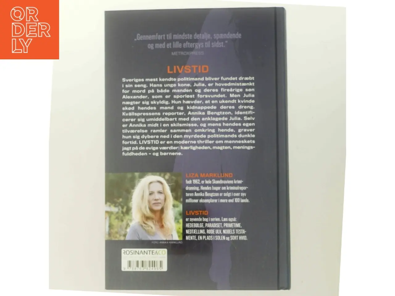Billede 3 - Livstid : krimi af Liza Marklund (Bog)